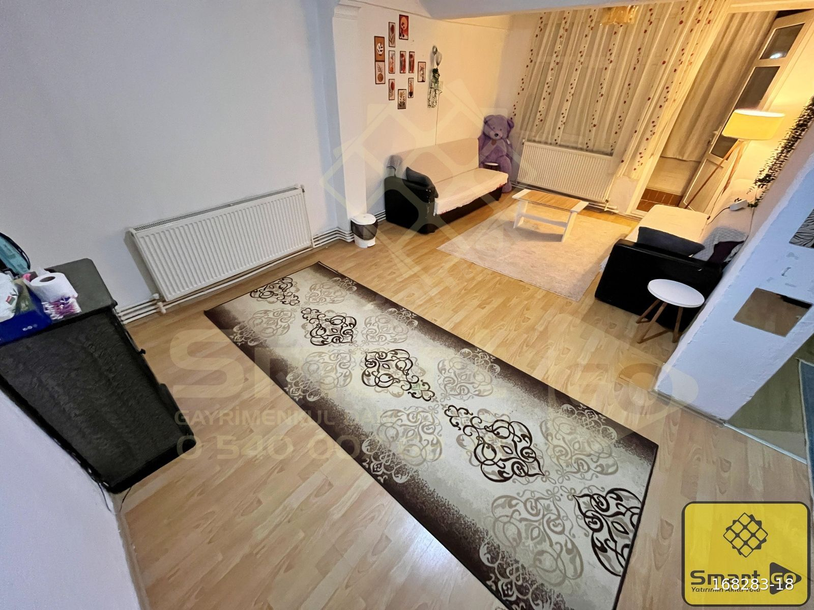 Smart GO'dan Pazartesi Pazarında 2+1 Eşyalı Kiralık Daire