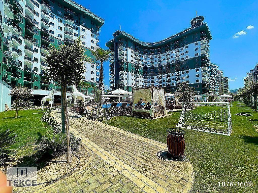 Alanya Mahmutlar'da Otel Konseptli Sitede Satılık Daire | TEKCE