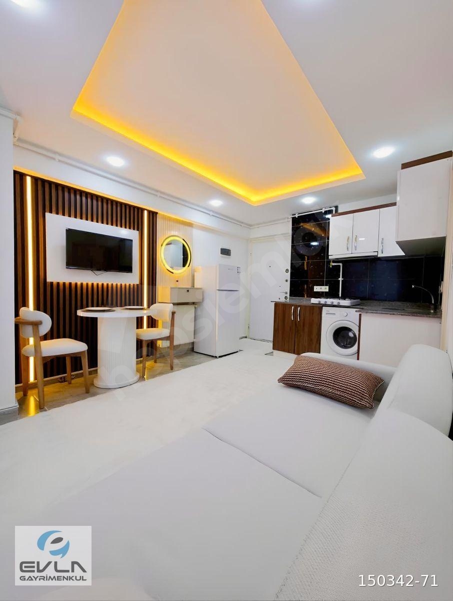 İNCİLİPINAR MAHALLESİNDE SATILIK EŞYALI 1+1 SUİT APART