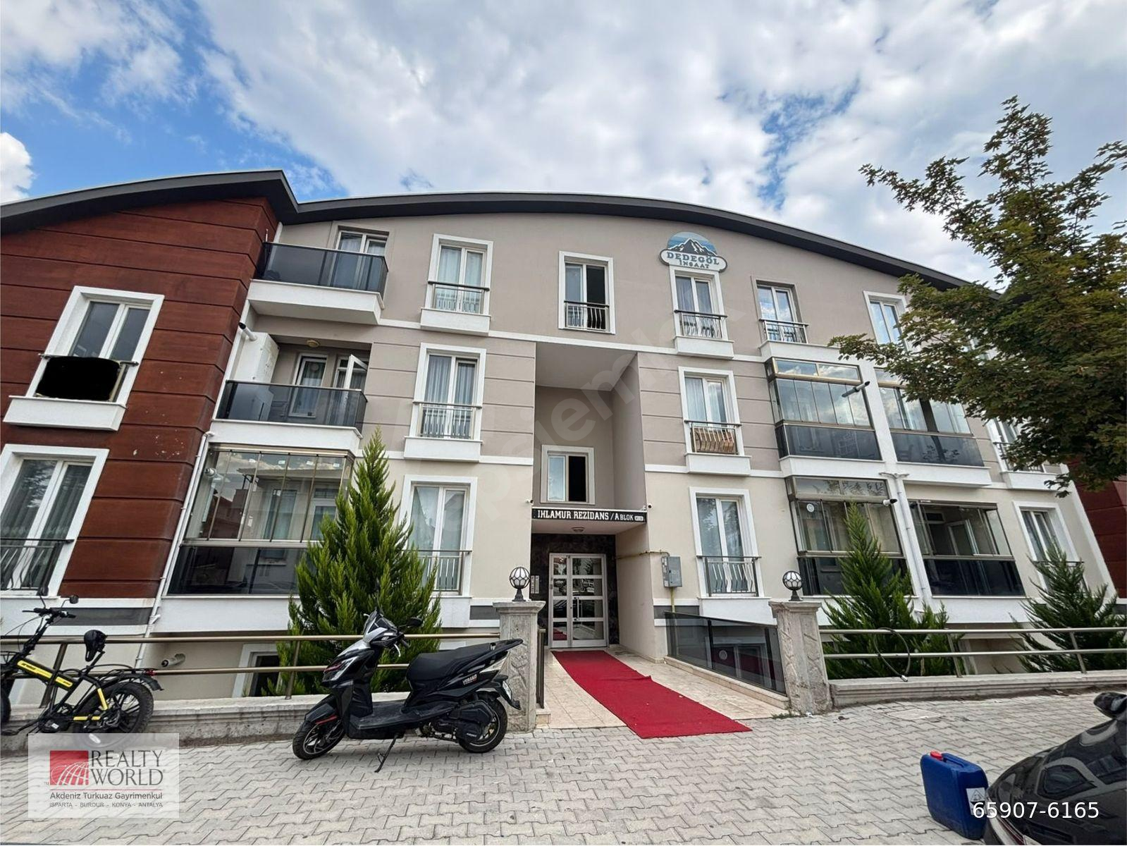 ISPARTA FATİH MAHALLESİ IHLAMUR REZİDANSTA 2+0 KİRALIK APART