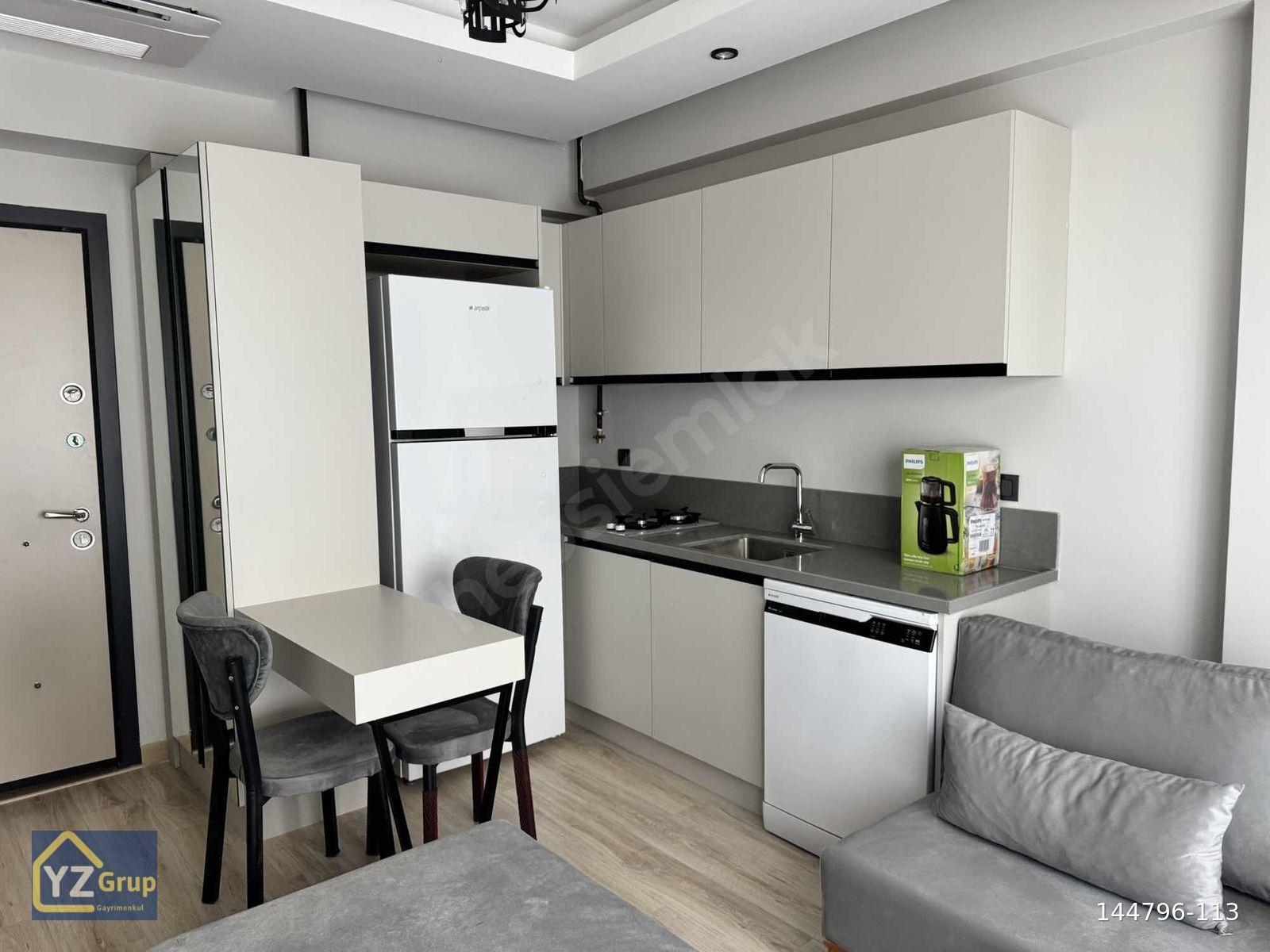 YZ GRUP'tan OTEL KONSEPTLİ REZİDANSTA 1+1 EŞYALI KİRALIK DAİRE
