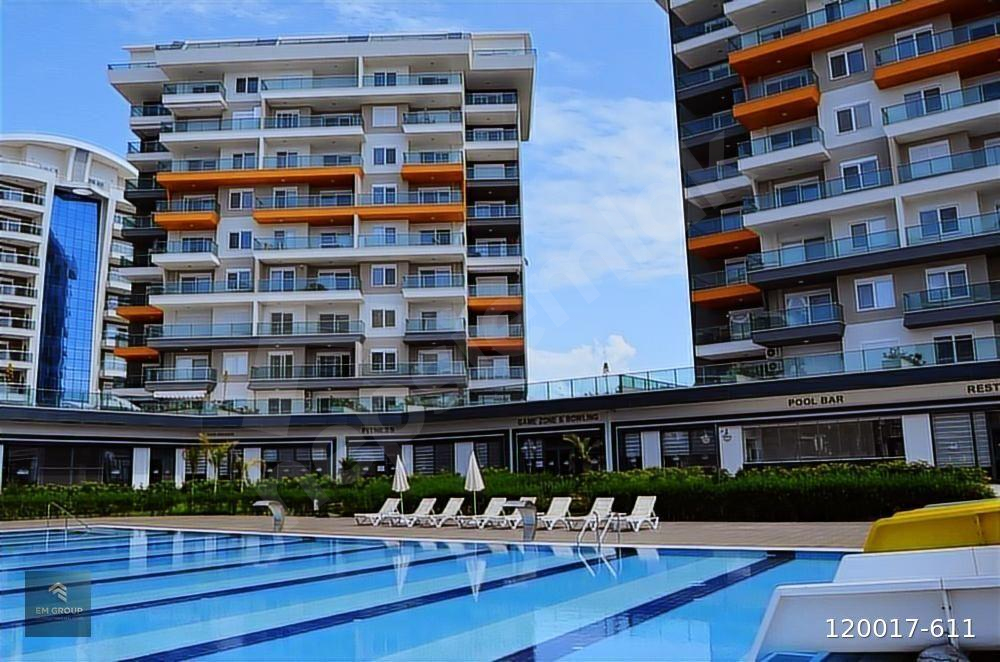 Avsallarda lux Rezidans Olive Garden 1+1 Eşyalı Satılık