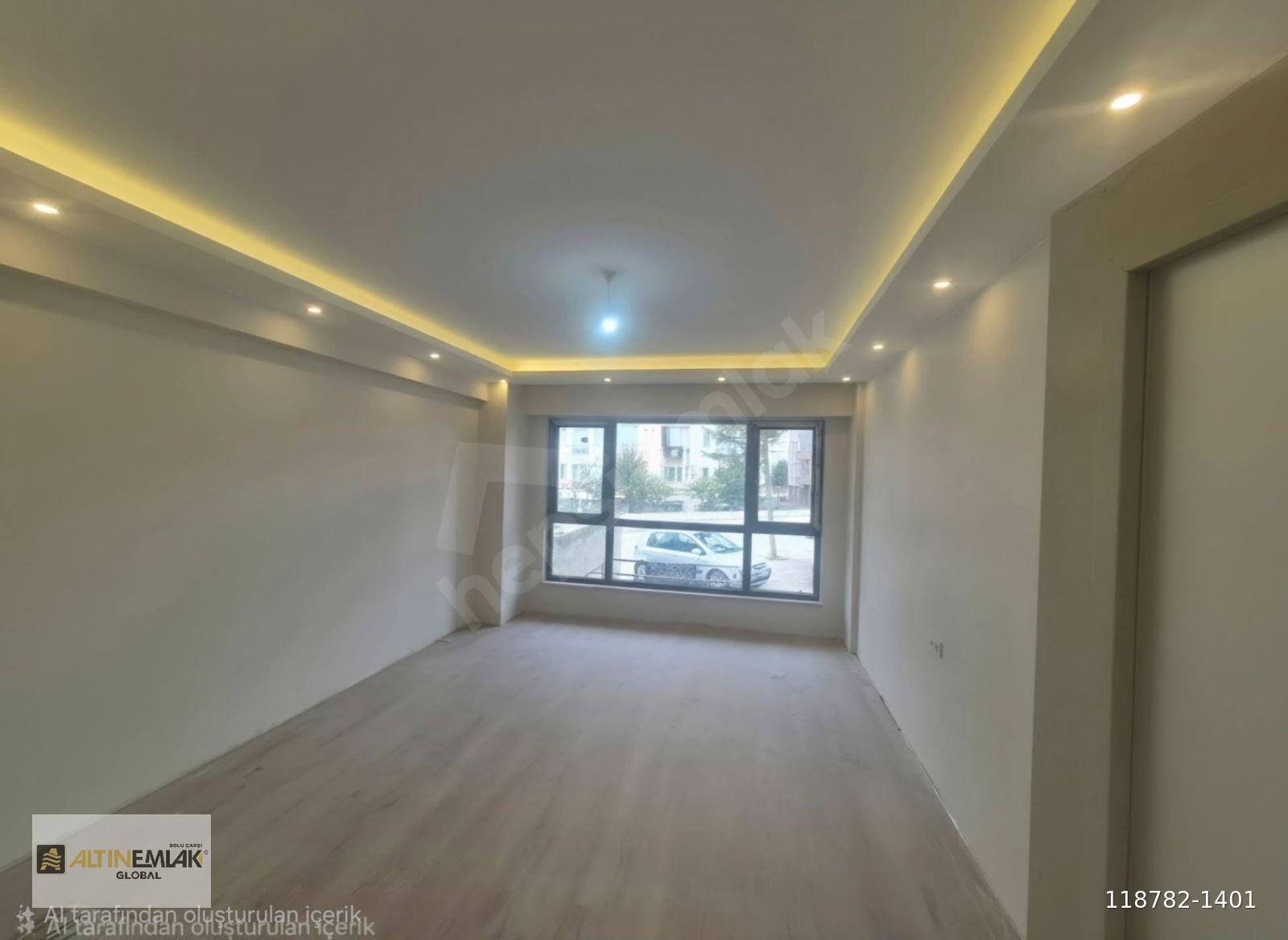 İzzet Baysal'da Satılık Sıfır 2+1 Daire (90m², Yüksek Giriş)