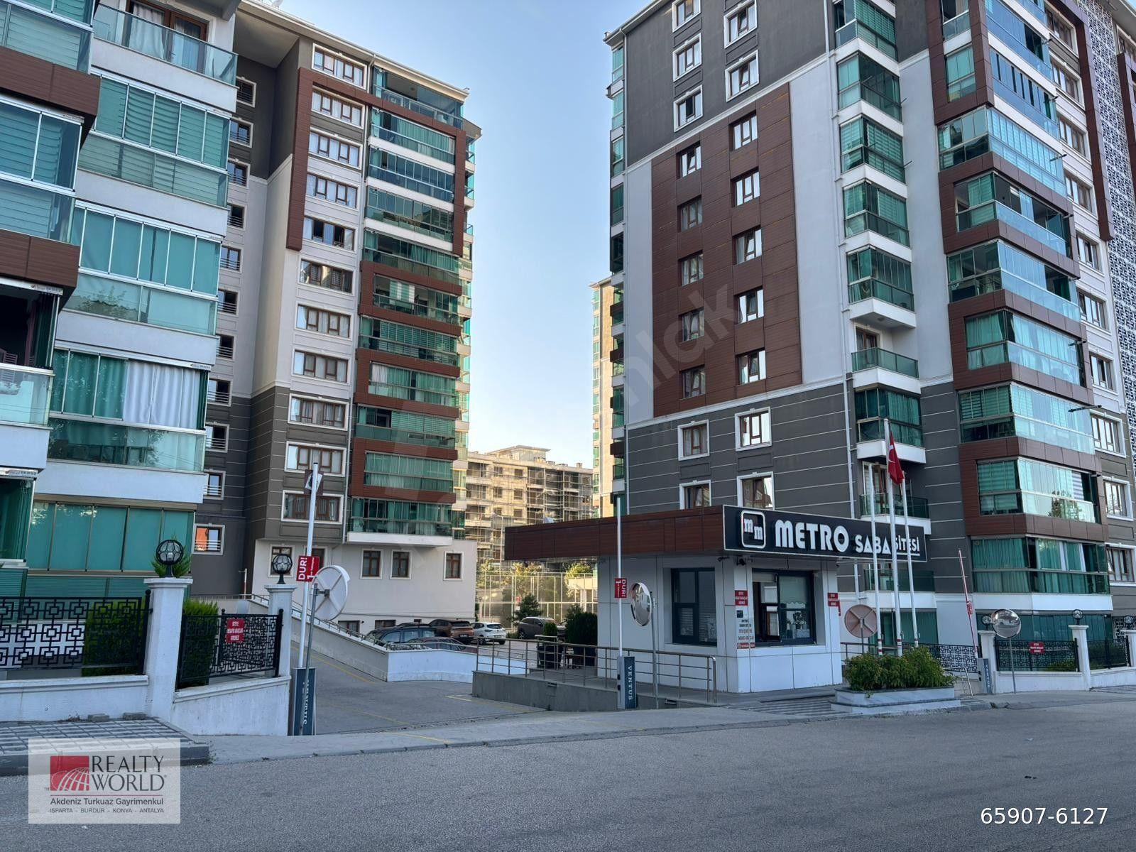 ISPARTA'NIN MERKEZİNDE METRO SABA'DA 3+1 SATILIK DAİRE