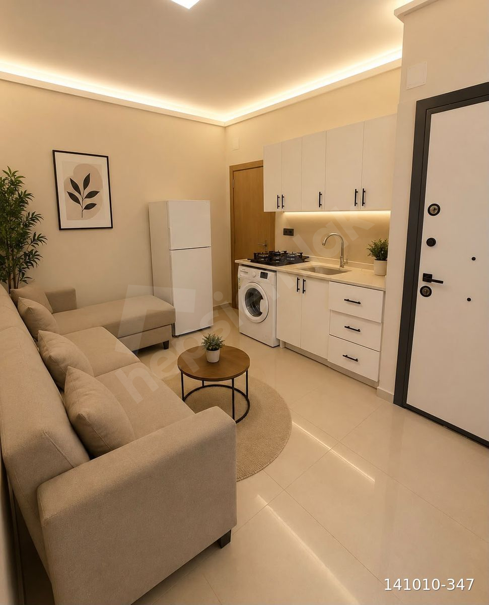 Barajyolu İbo Osman Caddesi 1+1 Sıfır Eşyalı Kiralık Daire