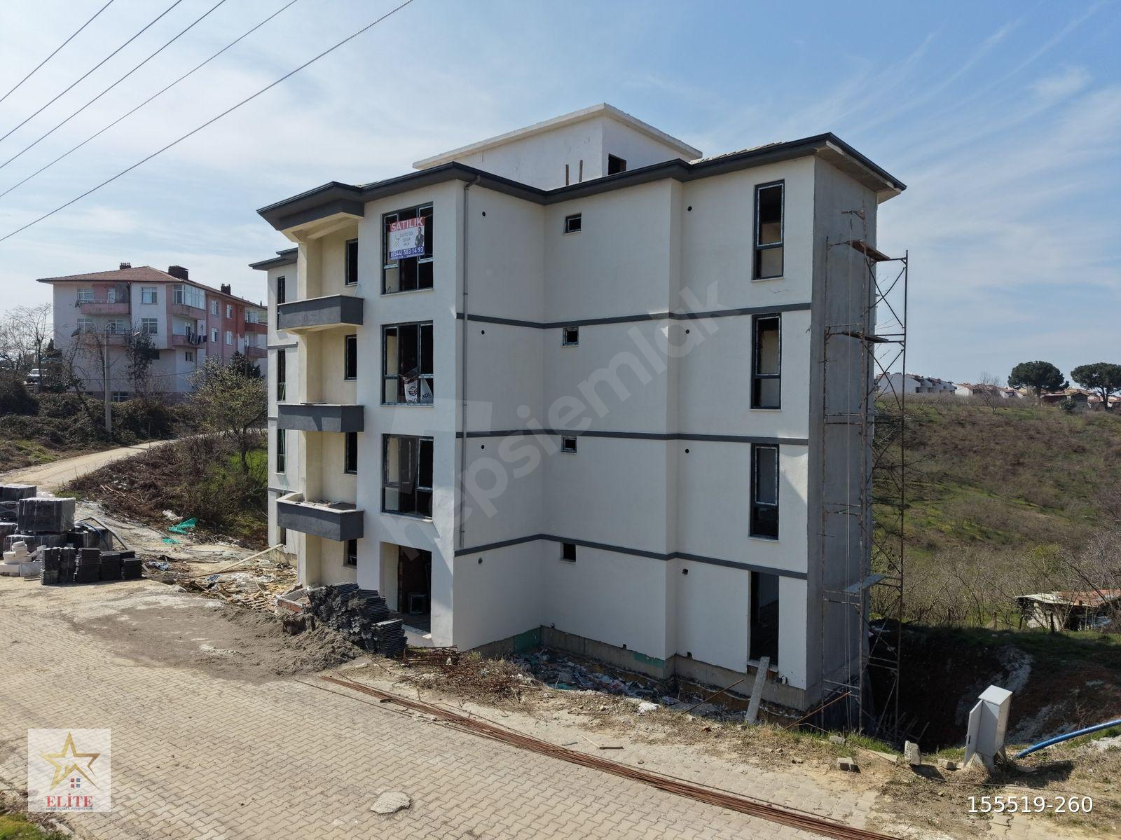 ELİTE GD & AKÇAKOCADA SIFIR 1+1 Y. ISITMA DENİZ MANZARALI DAİRE