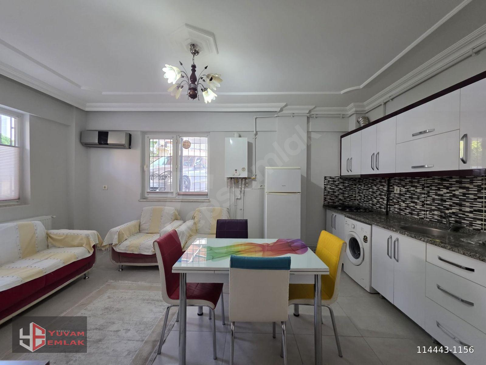 MERKEZEFENDİ MAHALLESİ'NDE KİRALIK FULL EŞYALI 1+1 APART