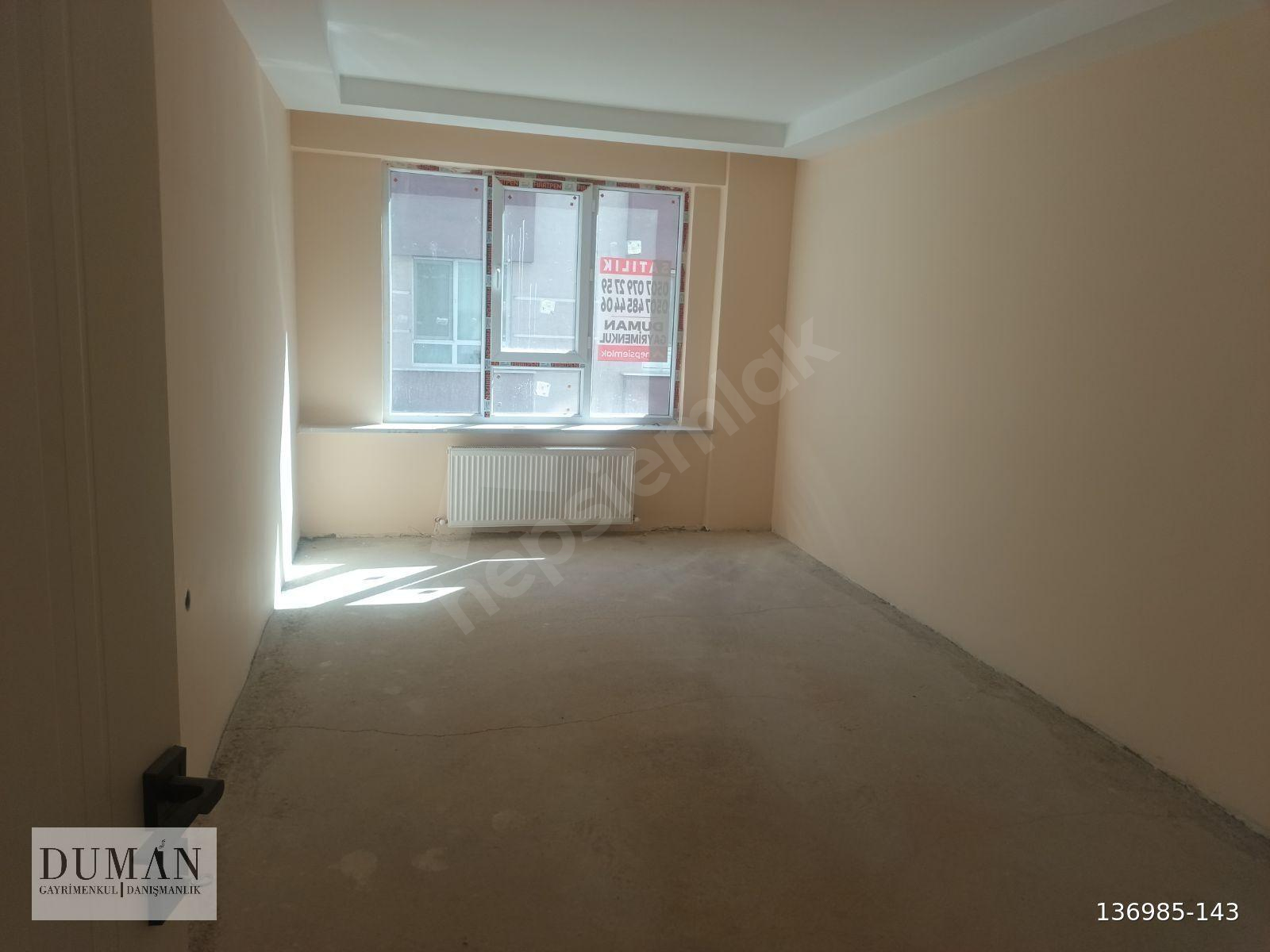 Göktuğ DUMAN GAYRİMENKULDEN SATILIK YENİ DAİRE