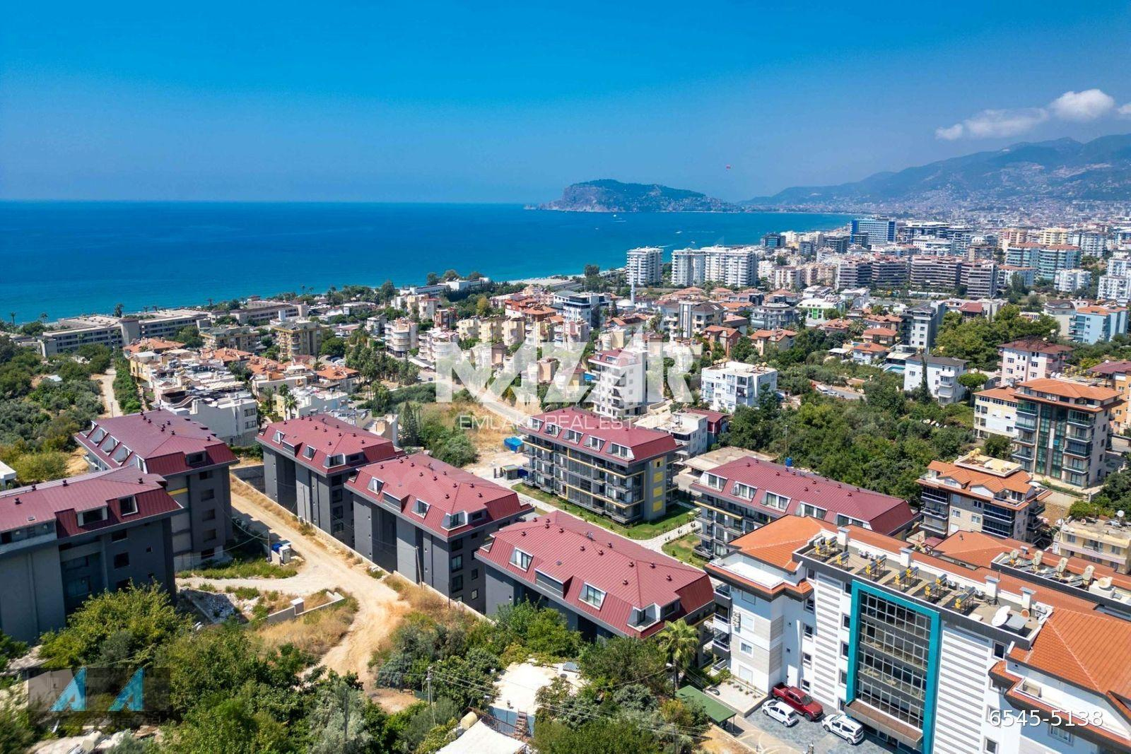 Alanya Kestel’de Denize 500 m Satılık 1+1 Daire