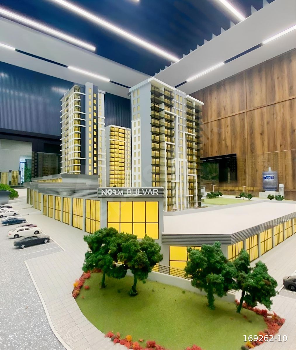 NORM BULVAR'DA ÖNÜ AÇIK MANZARALI BAĞIMSIZ MUTFAK 2+1 DAİRE