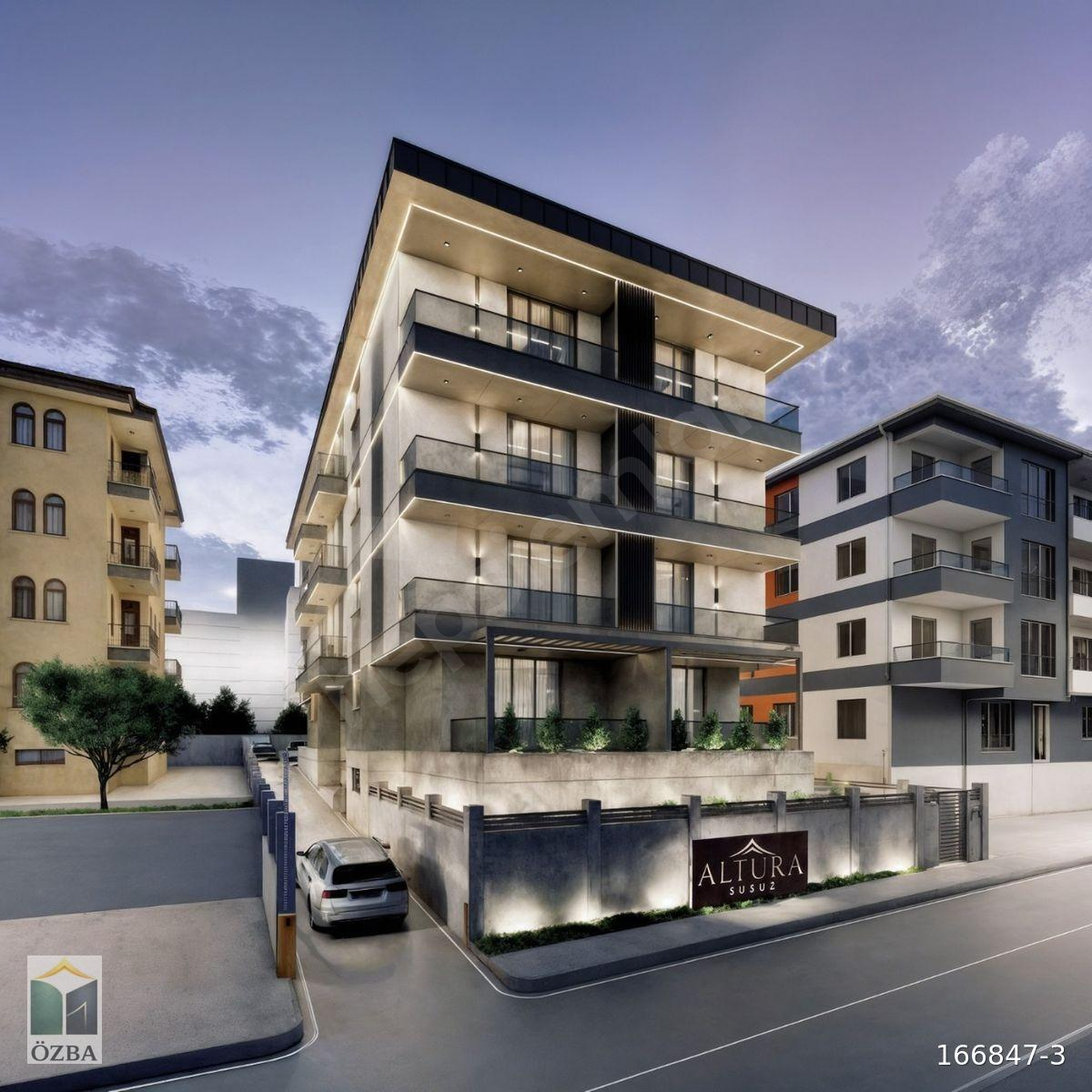 Susuz da inşaatı devam eden projeden 2+1 daire.Satılık