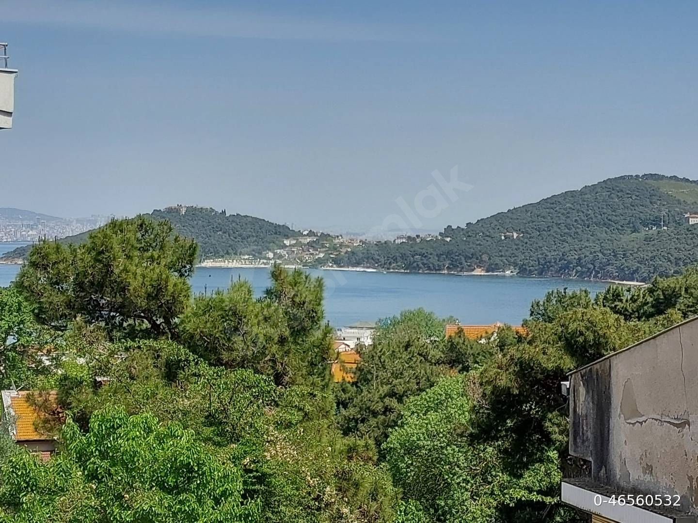 Burgazada Ormana Komşu Arakat Manzaralı Daire
