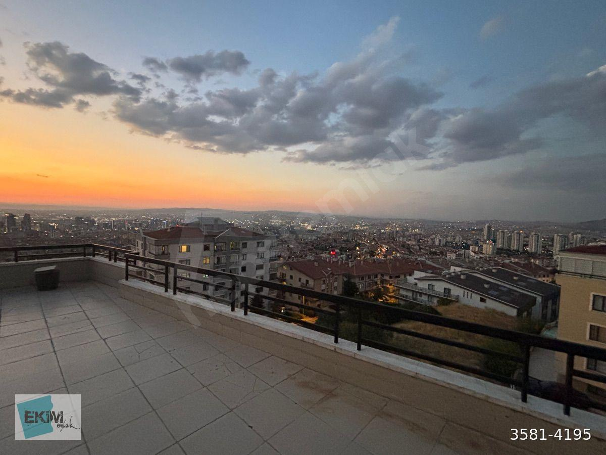 DİKMEN'DE 5+1-250m2 FULL MANZARALI TERASLI ASANSÖRLÜ OTOPARKLI