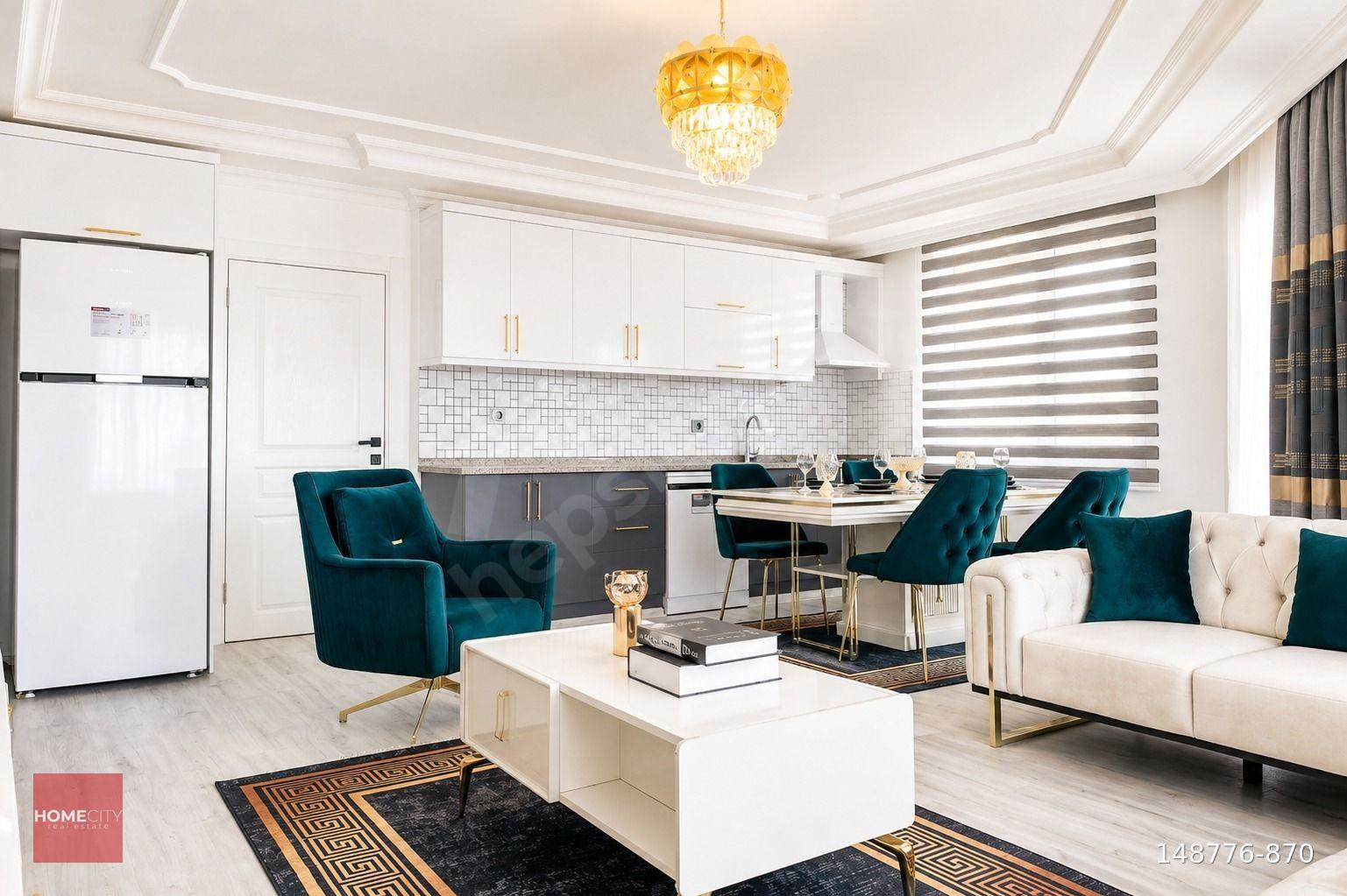 ALANYA TOSMUR 2+1 110M2 DENİZ MANZARA LÜX FUL EŞYA SİTE İÇİ ACİL