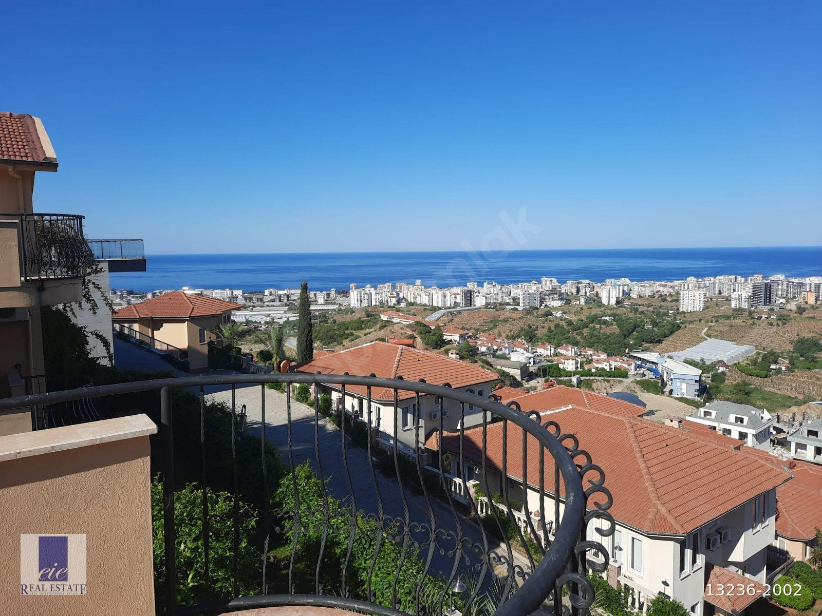 Alanya Kargıcak Goldcity Satılık Muhteşem Manzaralı Dubleks Daire