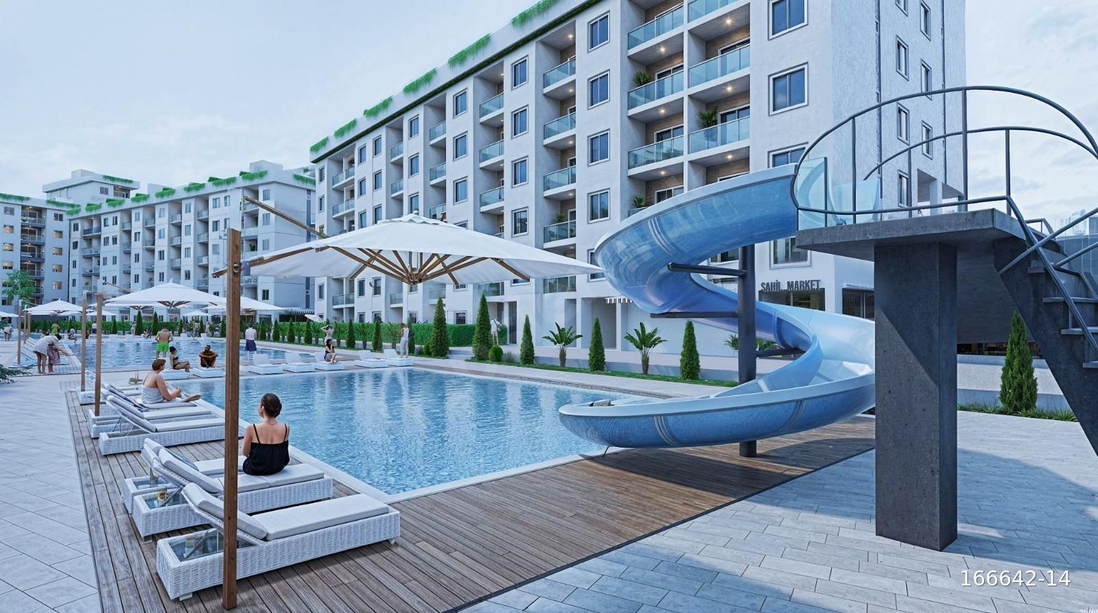 DÜZCE AKÇAKOCA'DA DENİZE SIFIR SİTE İÇİNDE 1+1 DAİRELER