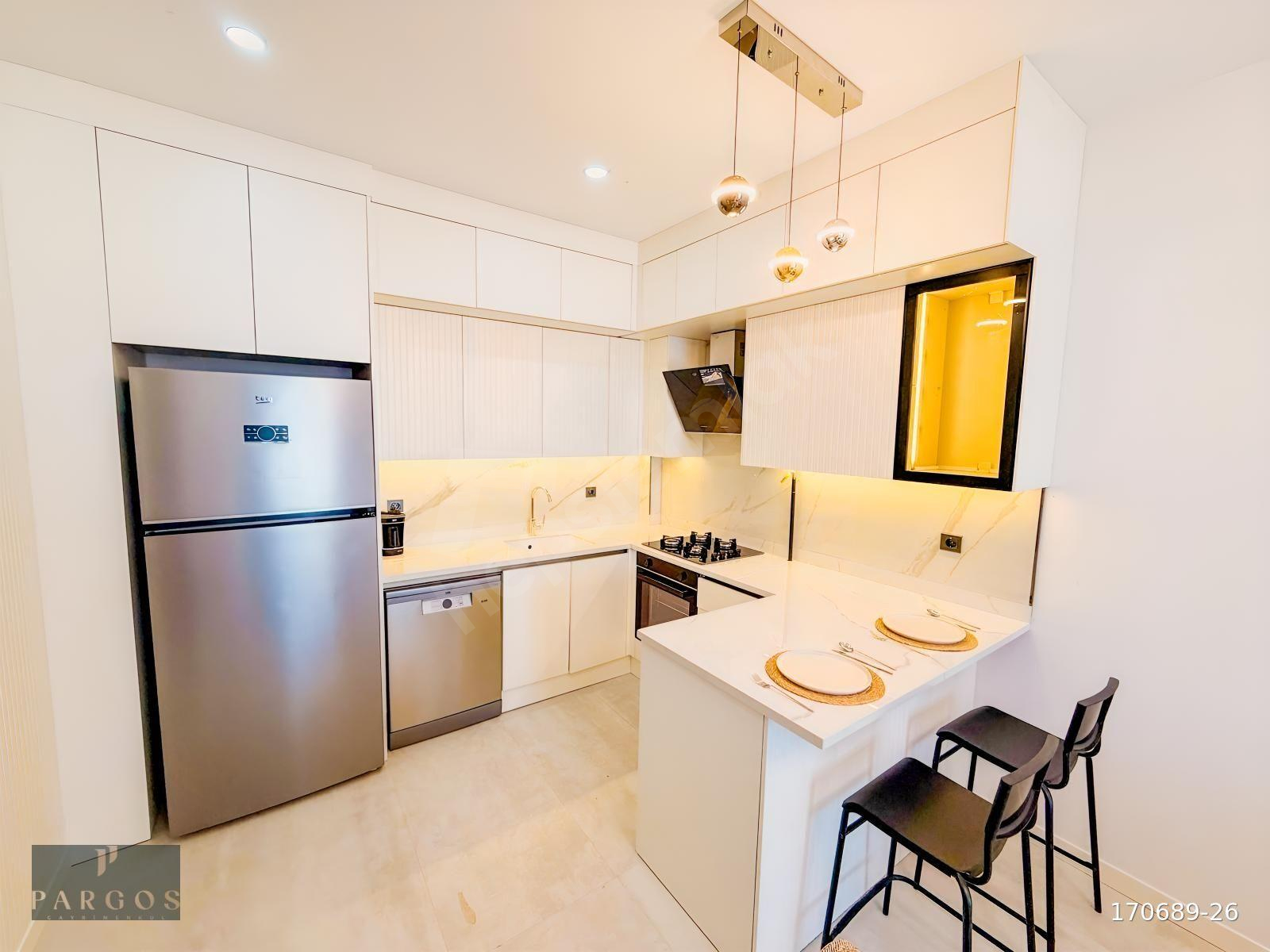 PARGOS' TAN 2+1 100m² KAPALI OTOPARKLI HAVUZLU SATILIK DAİRE