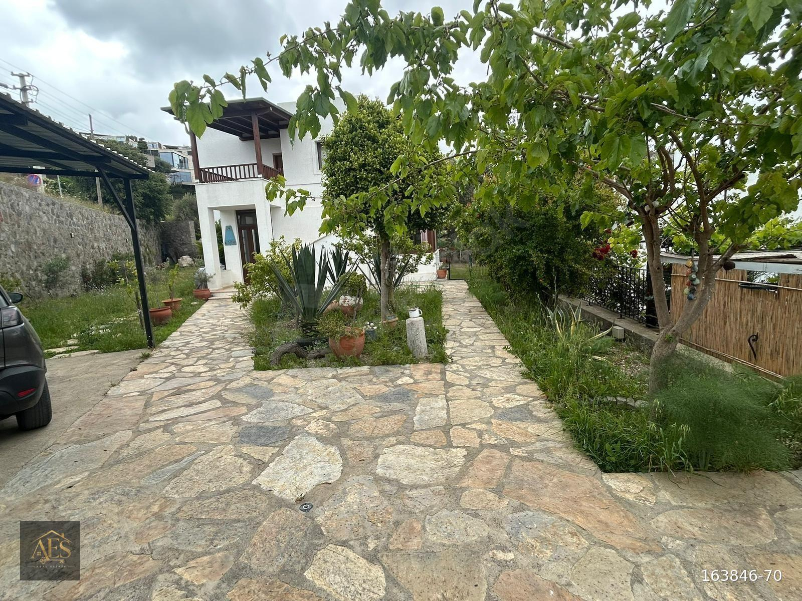 Bodrum Dirmil Denize 200 metre Mesafede 2+1 Full Eşyalı