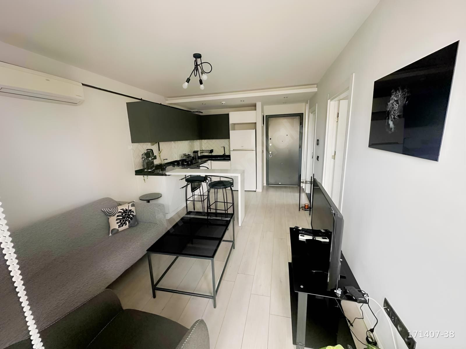 Dream roma da kiralık 1+1 full eşyalı lüx geniş daire