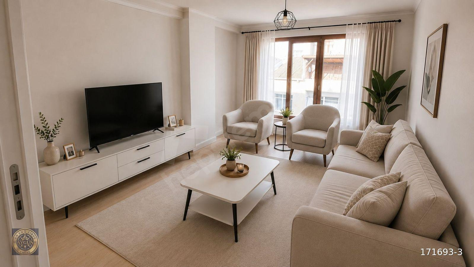 EMLAK KONUT SATILIK MODERN TASARIM SIFIR LÜKS DAİRE