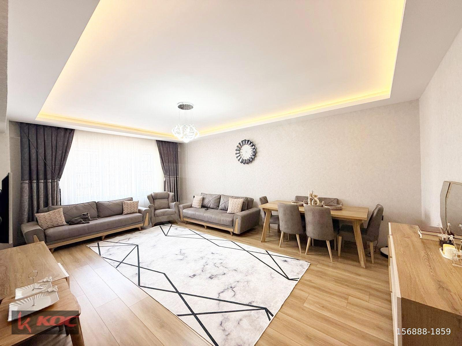 BEYKENT 1. ETAPTA PESTİJLİ SİTEDE FULL YAPILI,EXTRALI 3+1 DAİRE