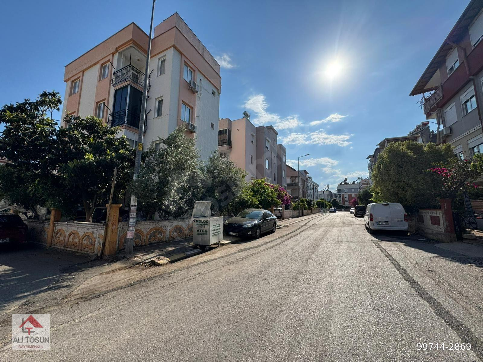 ALİ TOSUN'DAN PARK MANZARALI KEPEZ'DE DOĞALGAZLI ( KOMBİ ) 2+1 DÖRT CEPHELİ SATILIK FIRSAT DAİRE