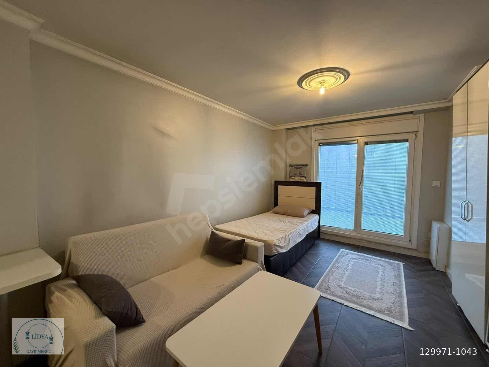 ( LİDYA ) 7TEPE ÜNV. KARSISI HERŞEY DAHİL 1+0 BAHÇE KULLANIMLI