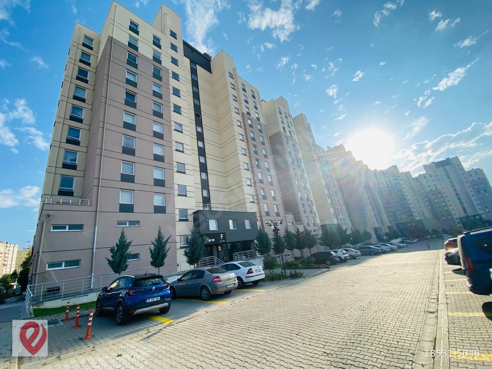 ERCİYES GAYRİMENKUL ARVEN FLORA SİTESİ KİRALIK 3+1