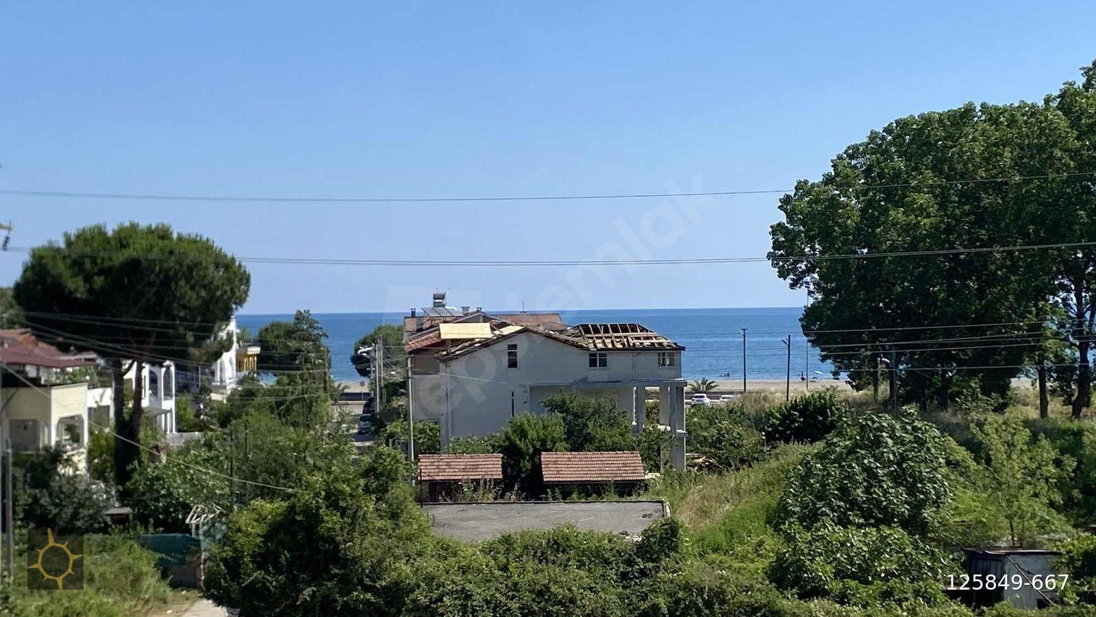 İNCESU'DA ANA YOLA CEPHE | DENİZ MANZARALI KİRALIK 1+1 DAİRE