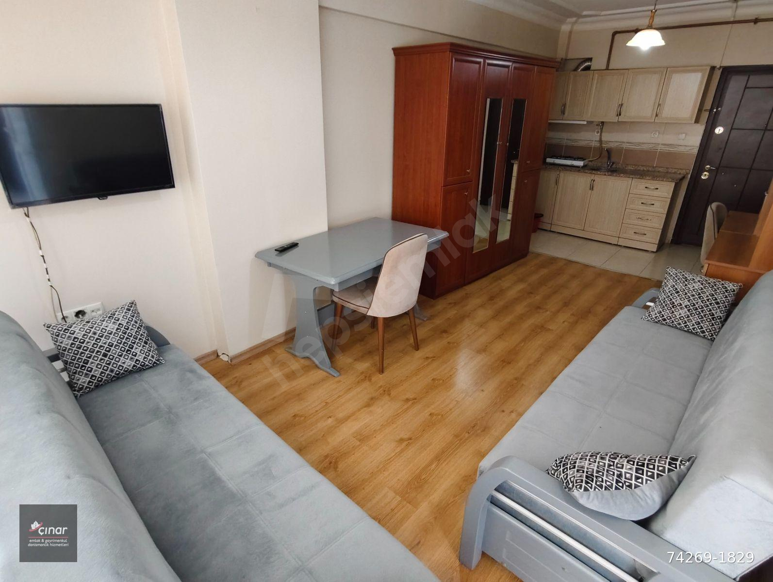 ESENTEPEDE CADDE ÜZERİ FUL EŞYALI KİRALIK 1+1 çınar emlaktan