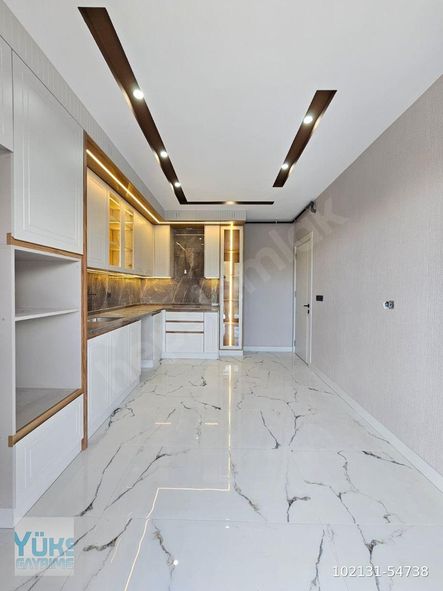 Denizli şemikler de 2+1 120 m2 önü yeşil alan park cepheli satılık lüks daire