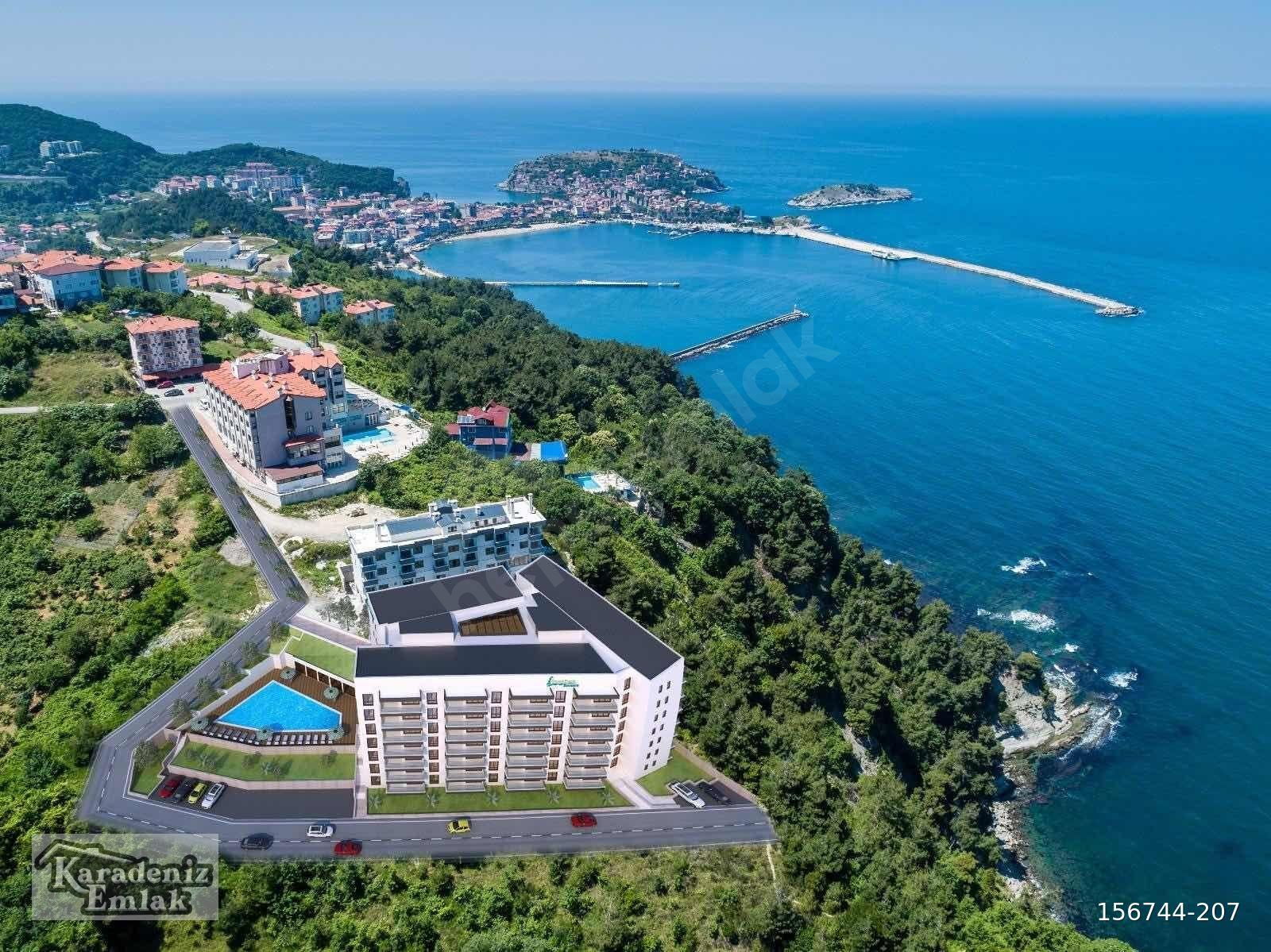 AAMASRA BLUE VİSTA-SEYİR EVLERİ PROJEDEN SATILIK 2+1 DAİRELER