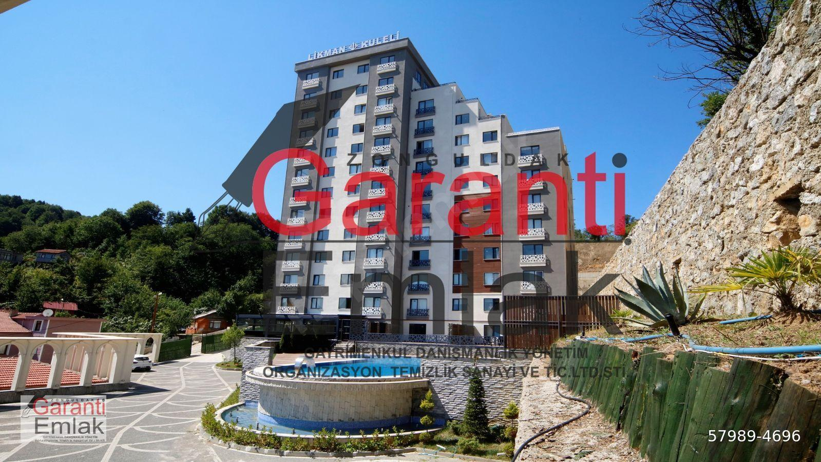 ZONGULDAK GARANTİ EMLAK'TAN SİTE İÇERİSİNDE FULL EŞYALI 1+1 SATILIK DAİRE