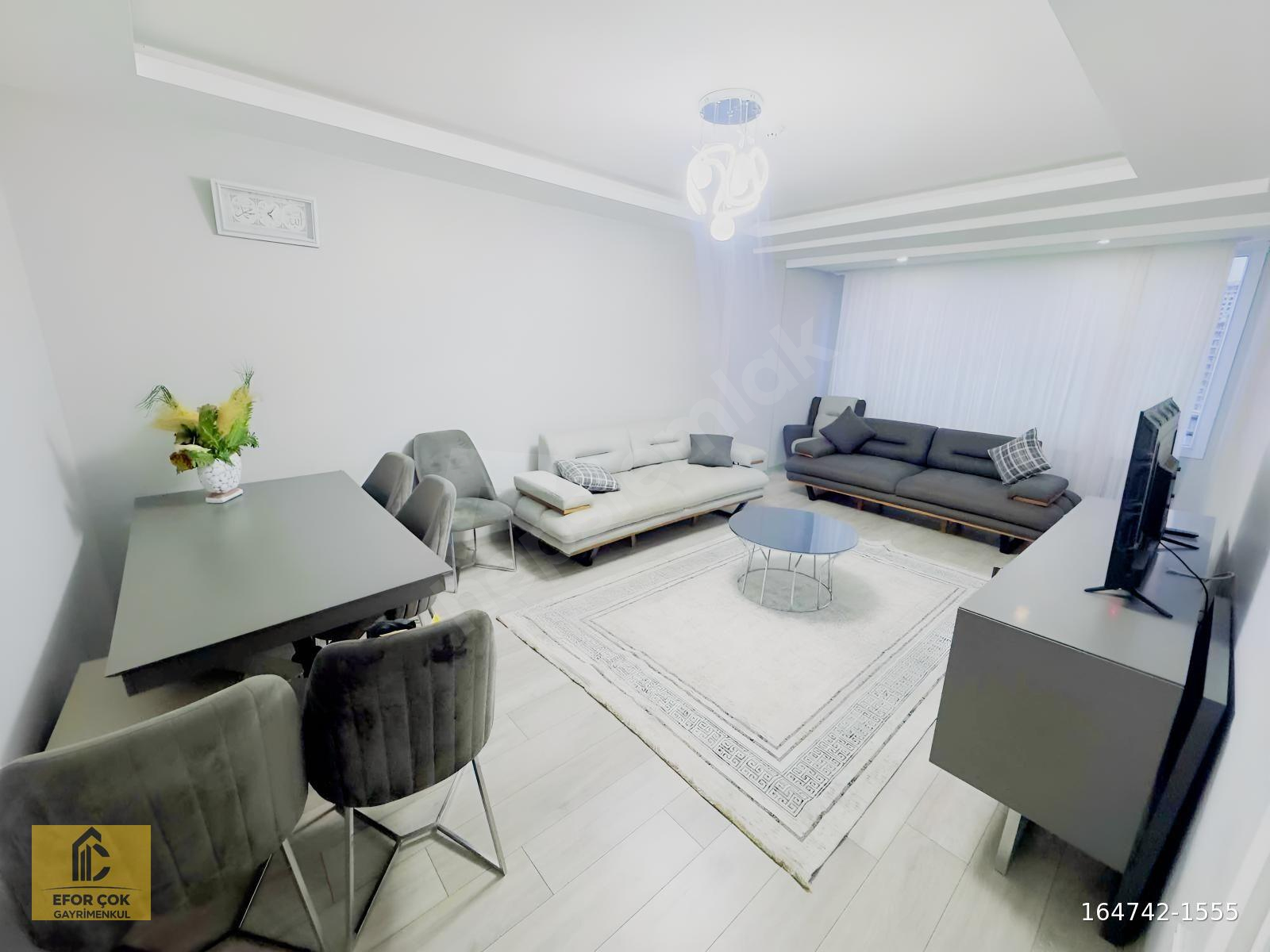 EFOR ÇOK'TAN GÜNEŞLİ HOMES SİTESİN'DE 3+1 LÜKS YAPIMLI EŞYALI
