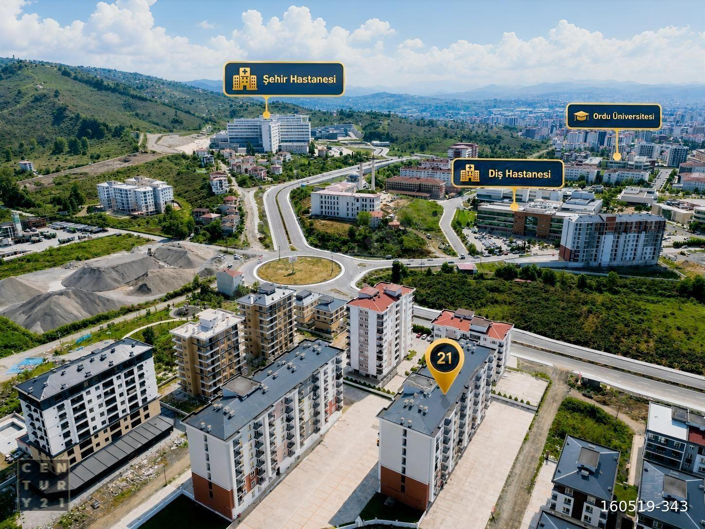 CENTURY 21'DEN CUMHURİYET MAH. EŞYALI KİRALIK DAİRE