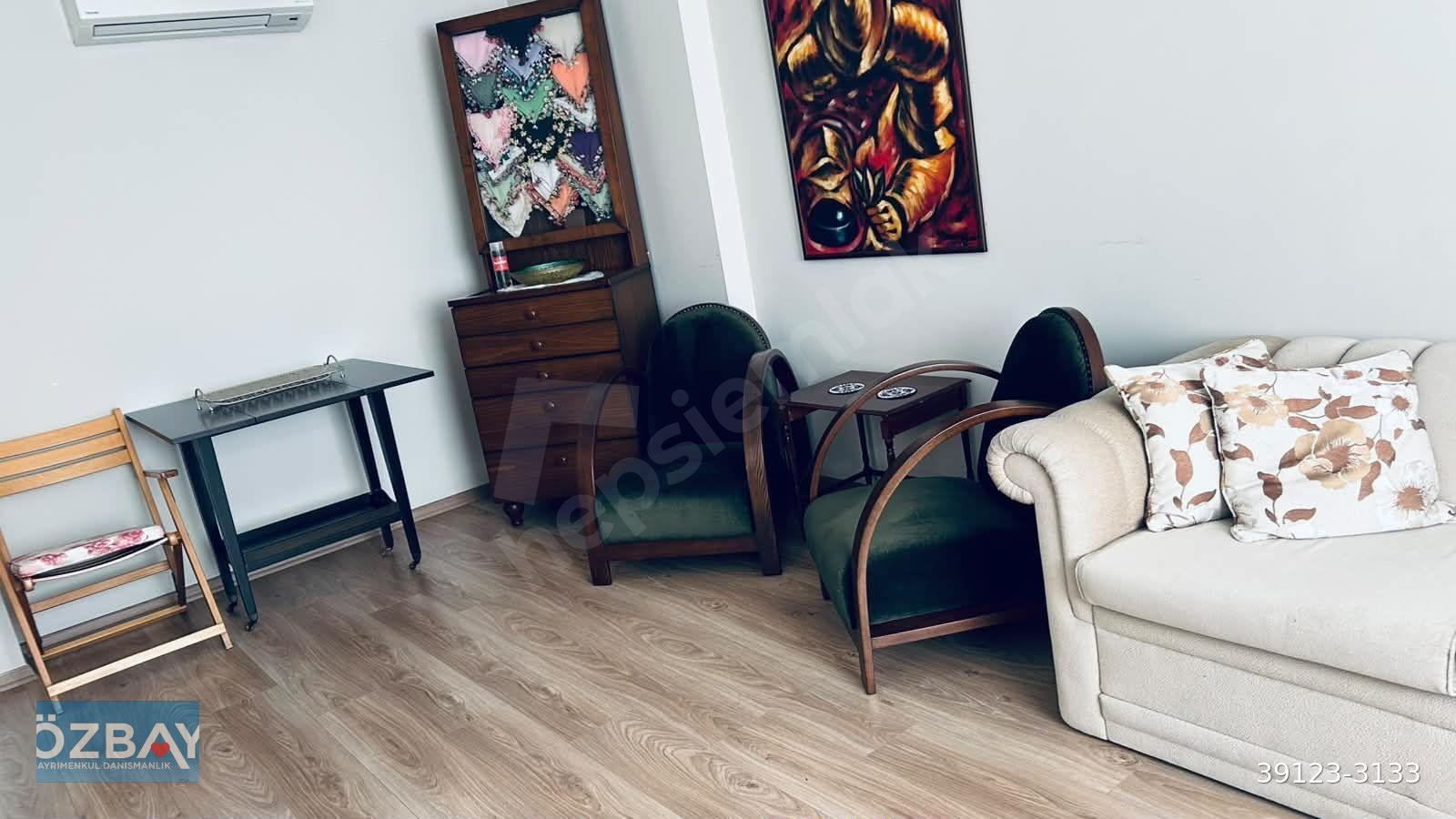 ÖZBAY'DAN CEMALPAŞA RADYOEVİ SOKAĞI 3+1 EŞYALI KİRALIK DAİRE