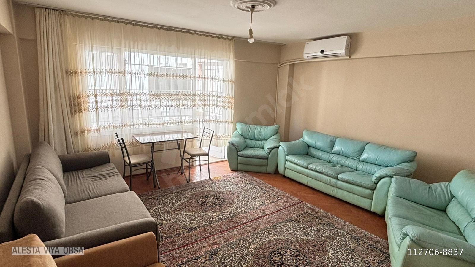 Bornova Küçükpark da 2+1 75 M2 Eşyalı Kiralık Daire