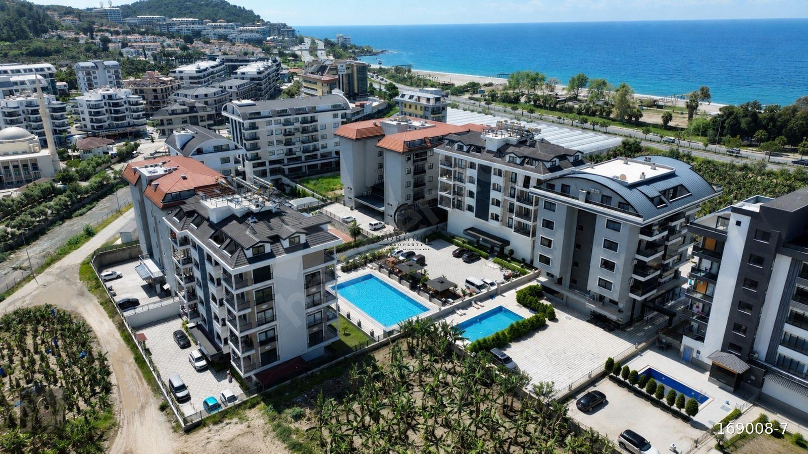 ALANYA KARGICAK'TA DENİZE 150 MT 1+1 FULL EŞYALI KİRALIK DAİRE