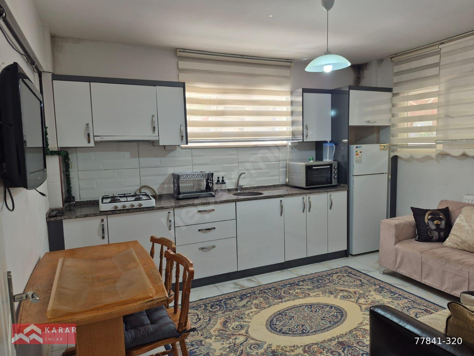 KARAR EMLAKTAN MEHMETÇİKTE 2+1 85M2 FULL EŞYALI KOMBİLİ BAHÇELİ
