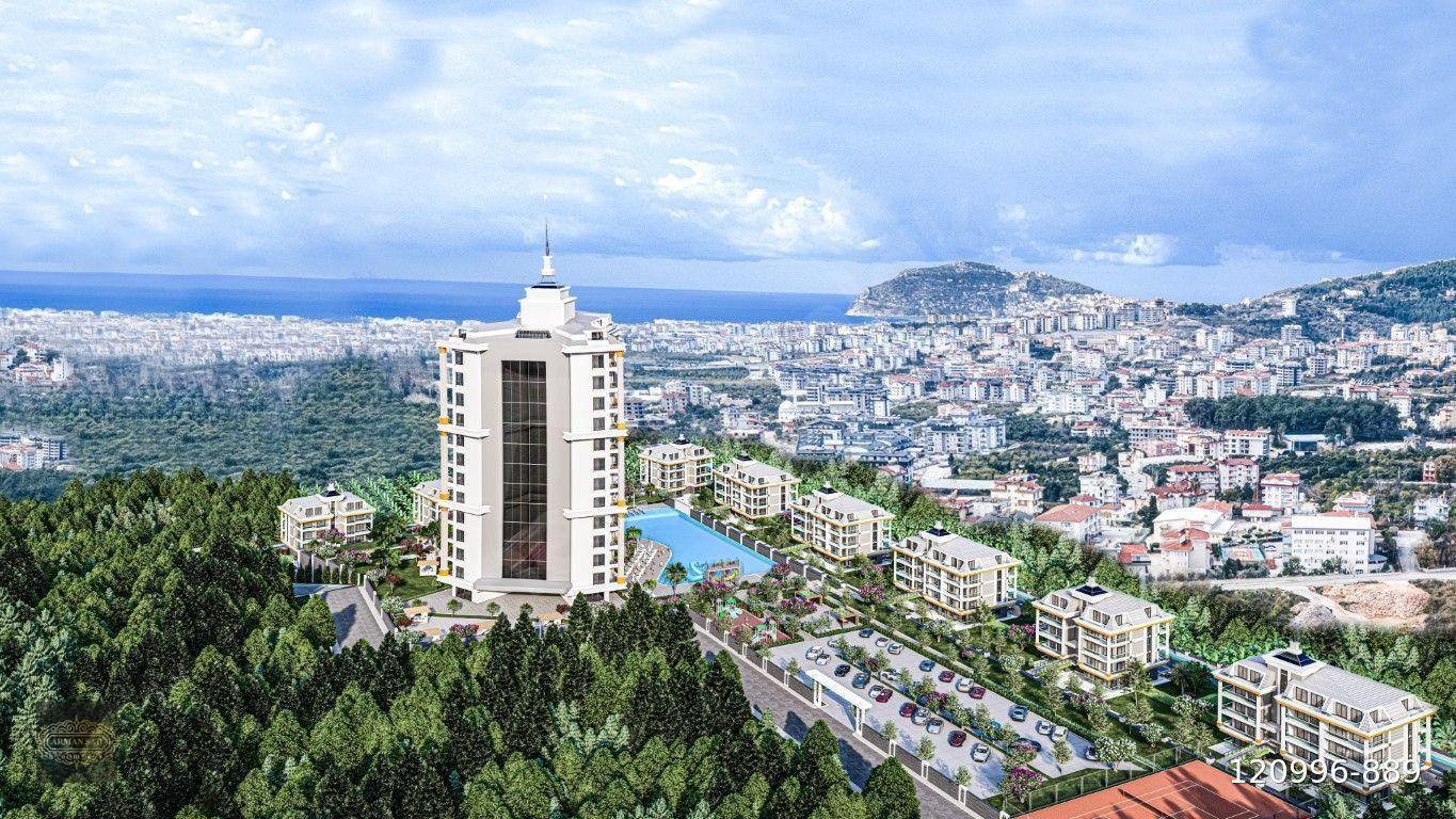 ALANYA MAHMUTLAR MAH.FULL AKTİVİTELİ SATILIK 1+1 DAİRE