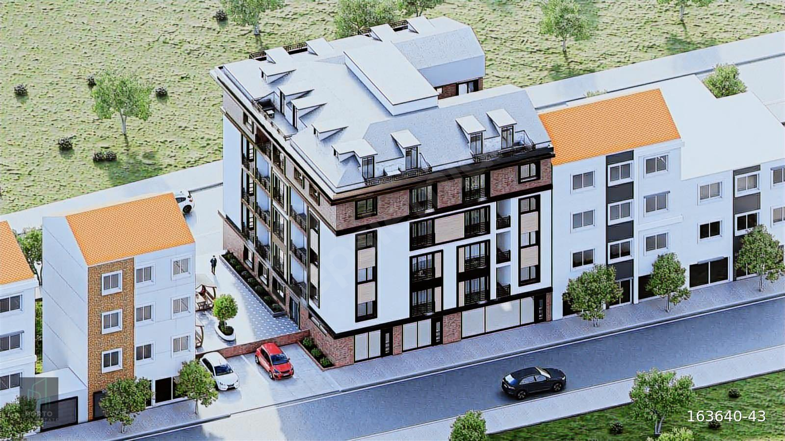 PORTO EMLAK - BOLLUCA MAVİGÖL'DE YENİ BİNADA ÇATI DUBLEKS!