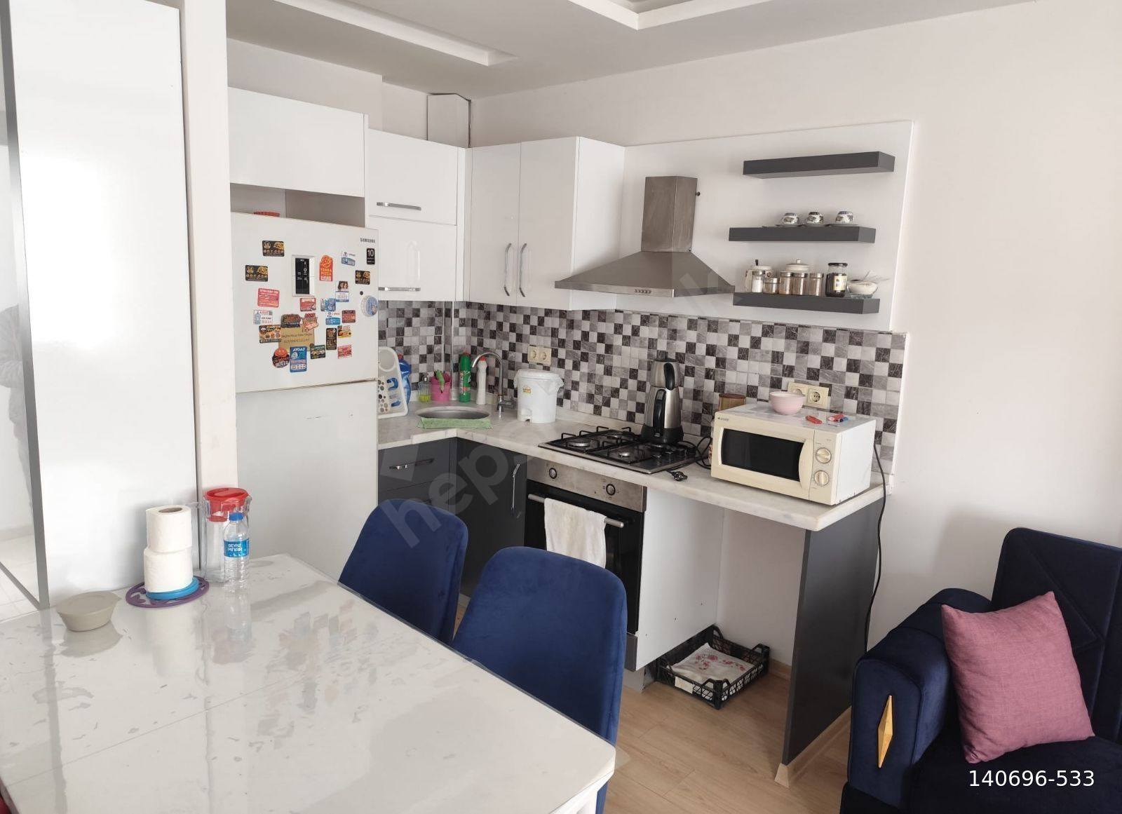 SARIÇAM GÜLTEPE MERKEZİ LOKASYONDA FULL EŞYALI KİRALIK 1+1 DAİRE