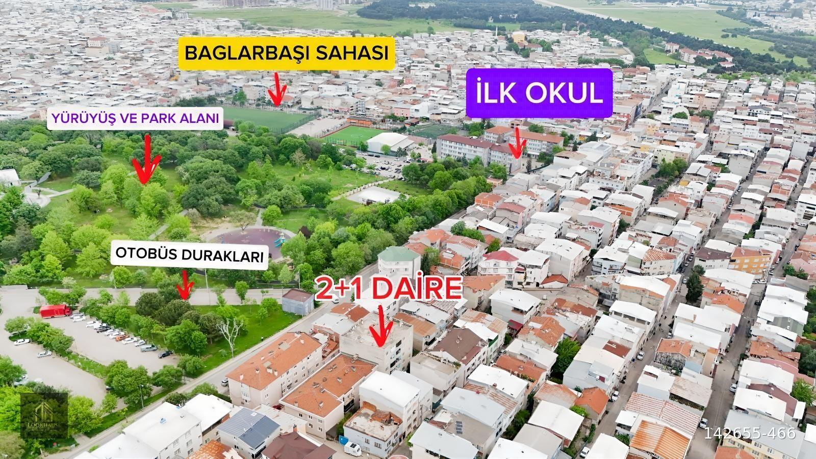 LOOKHAUSE BAĞLARBAŞI'NDA SATILIK 2+1 DAİRE