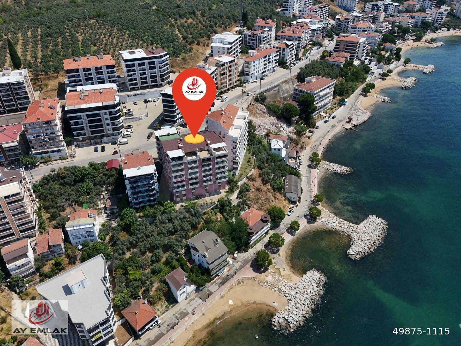AY EMLAKTAN 2+1 AYRI MUTFAKLI FULL DENİZ MANZARALI DAİRE