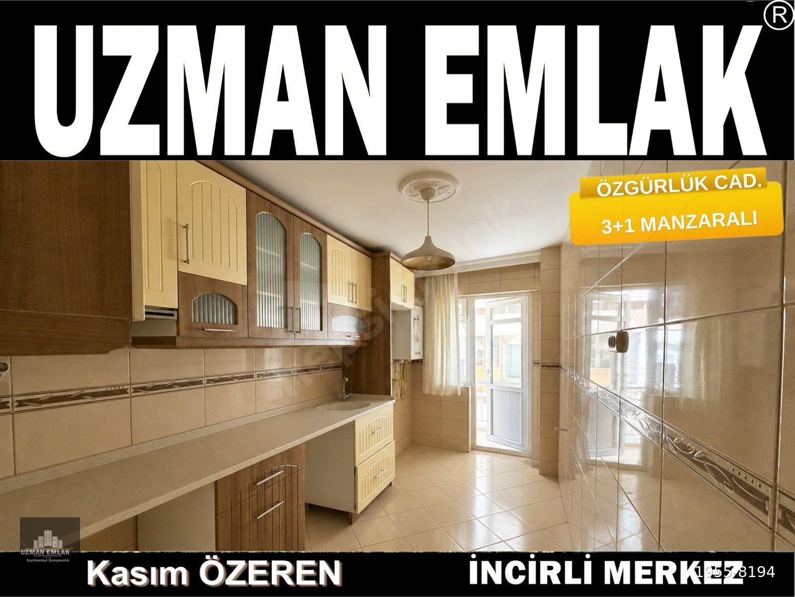 UZMAN EMLAK OFİSİNDEN ÖZGÜRLÜK CADDE ÜZERİ MANZARALI 3+1 DAİRE