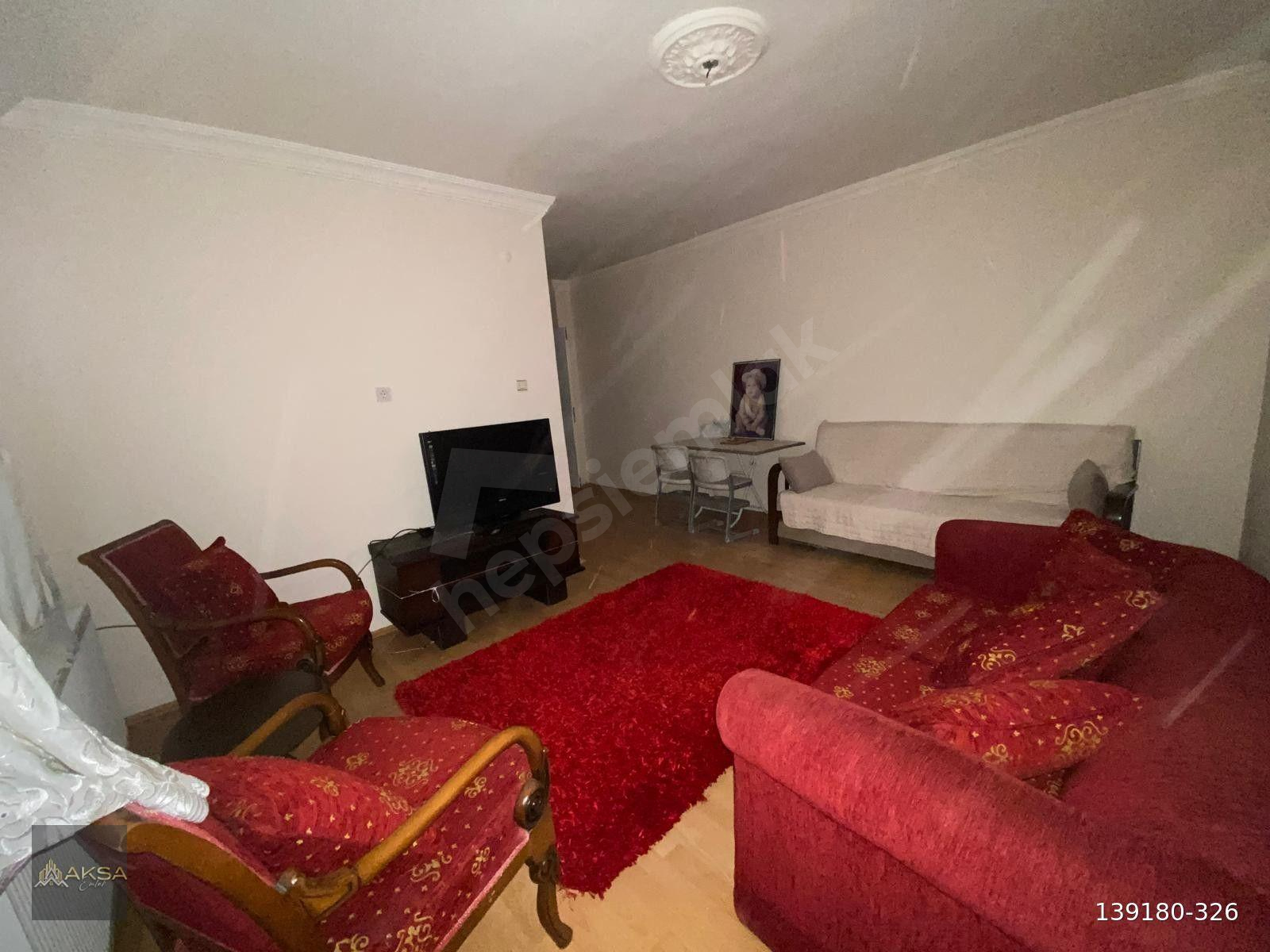 AKSA'DAN DEMETEVLER 408.CAD EŞYALI 2+1 BAHÇE KATI