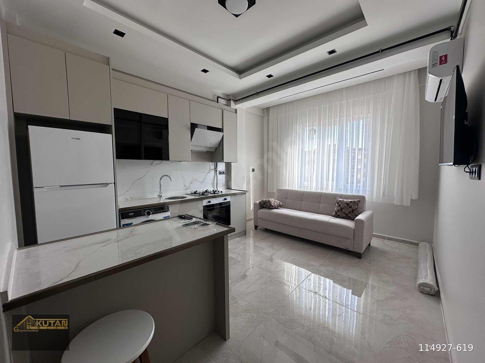 KİRALIK LÜKS 1+1 DAİRE MEMUR APT SIFIR DAİRE ADA MUTFAKLI