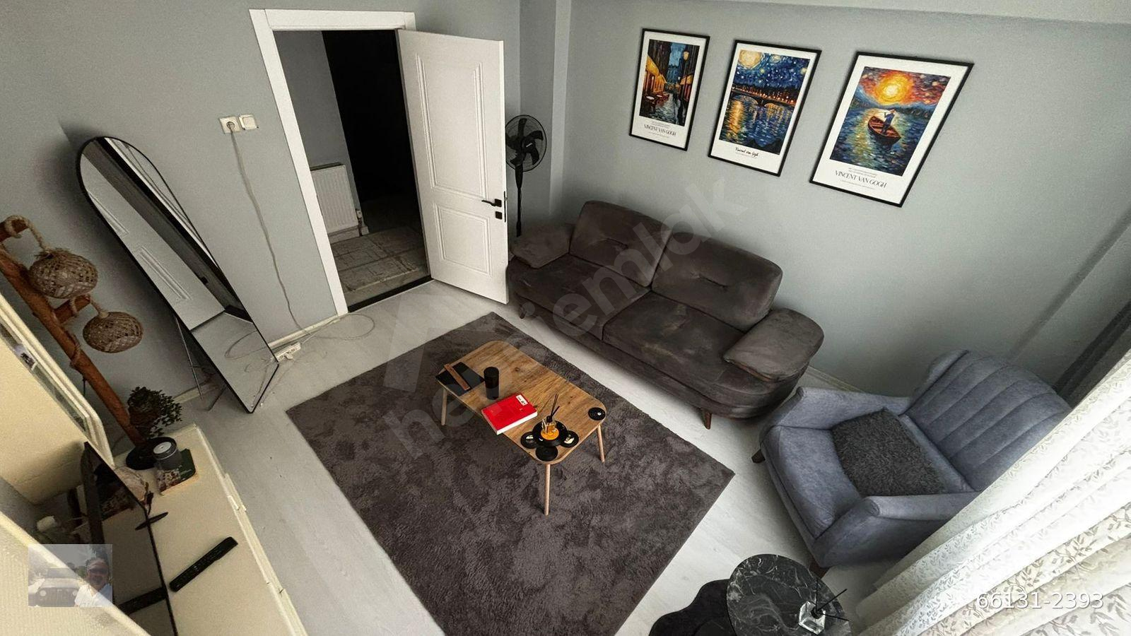 BANDIRMA MERKEZDE ÇATI EMLAK EŞYALI SATILIK 2+1 YÜKSEK GİRİŞ(YATRIMLIK )