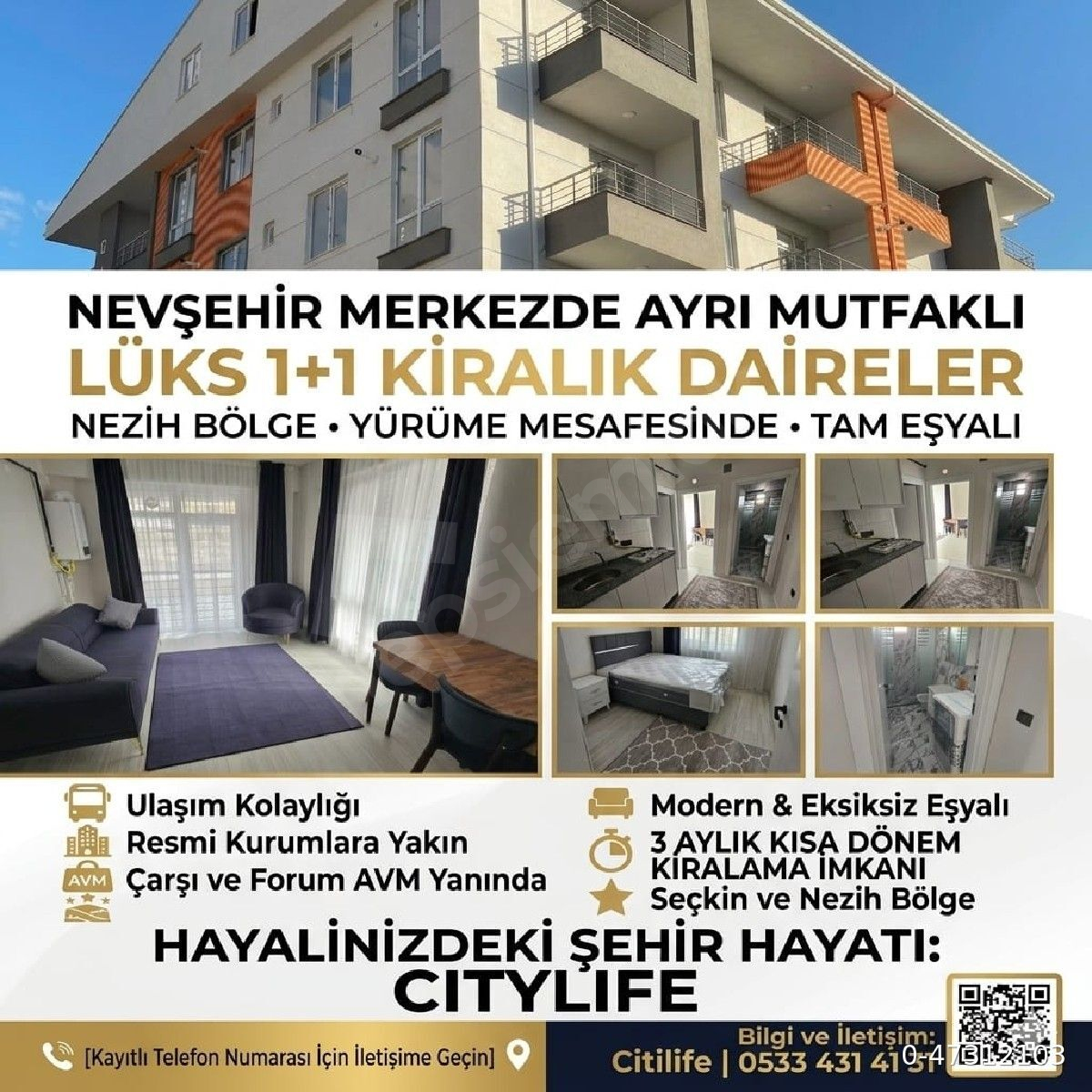 kısa veya uzun dönem kiralama