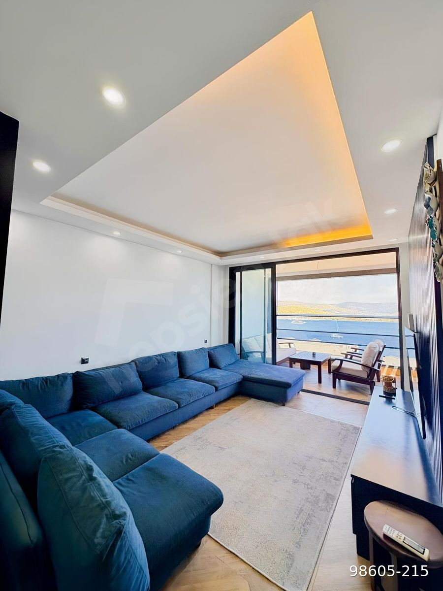 AURA RESİDENCE SATILIK FULL YAPILI 2+1 ( DENİZ MANZARALI )